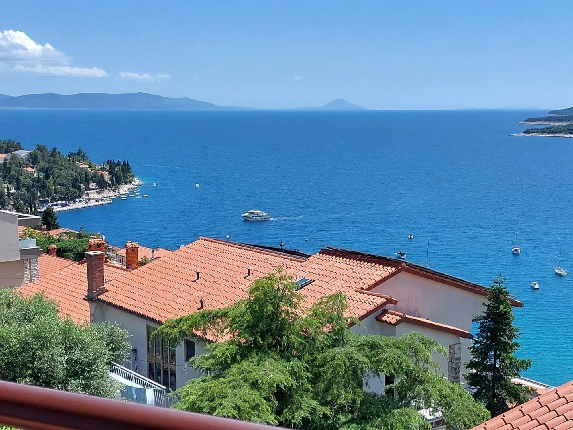 Casa Panorama Sunset Apartment Rabac Bagian luar foto